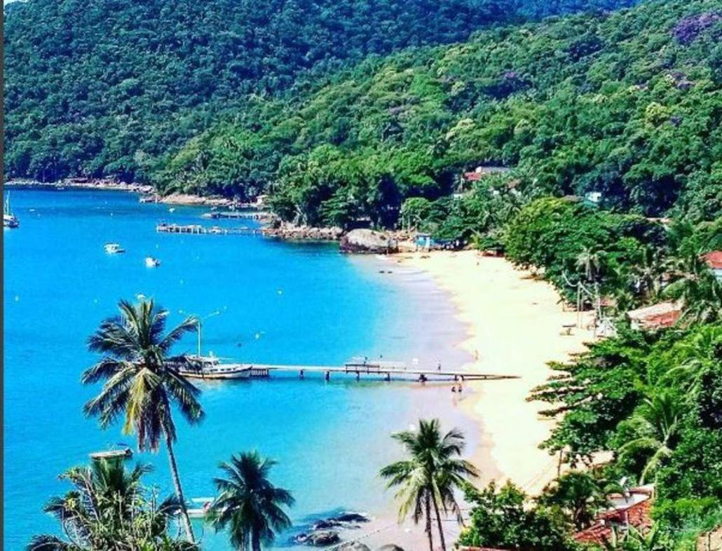 Pousada Refugio Do Capitao Прайя-де-Арасатиба Экстерьер фото