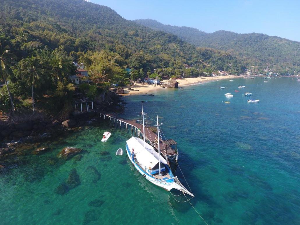 Pousada Refugio Do Capitao Прайя-де-Арасатиба Экстерьер фото
